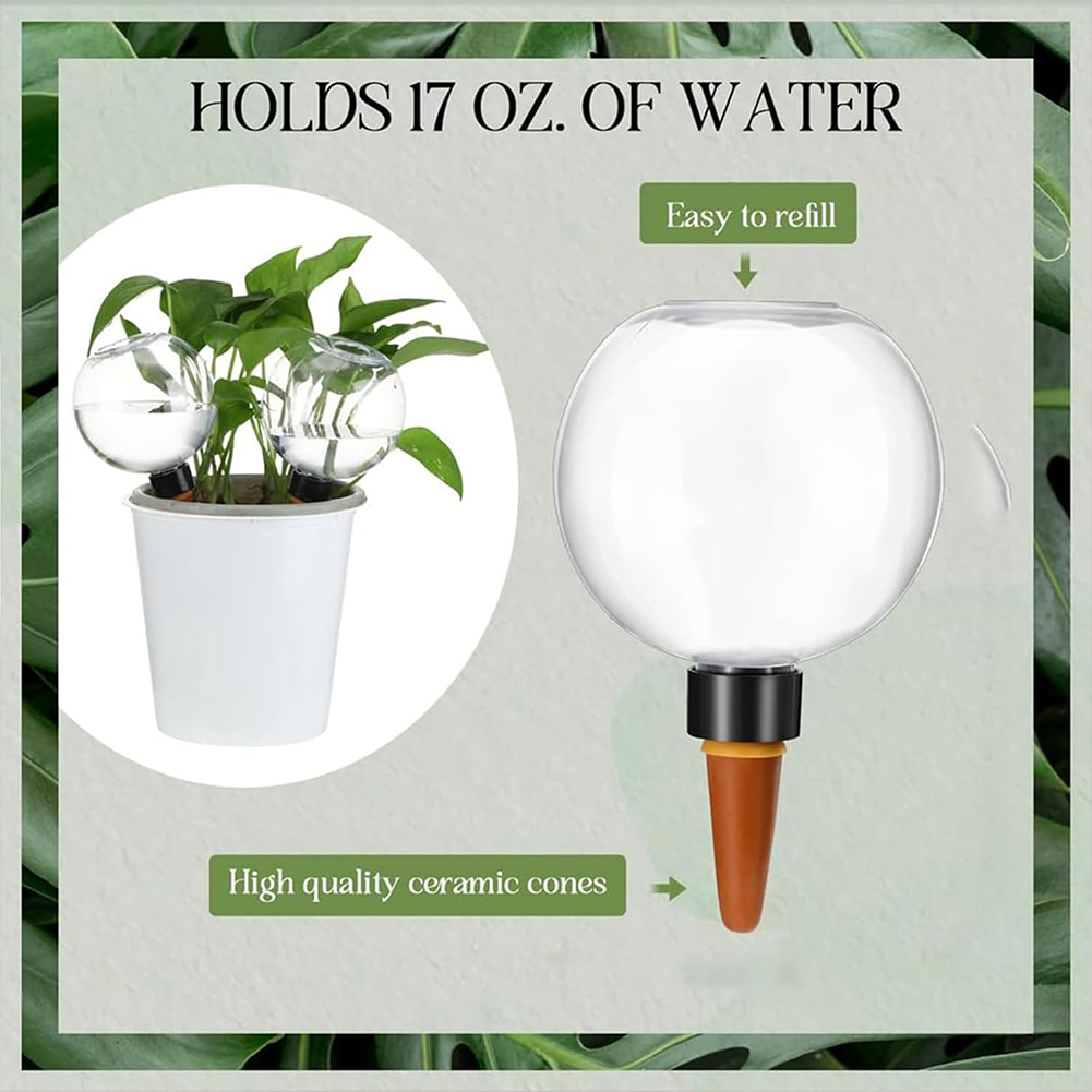 Plant Watering Globe - Globos de Irrigação Automática de 500ML,