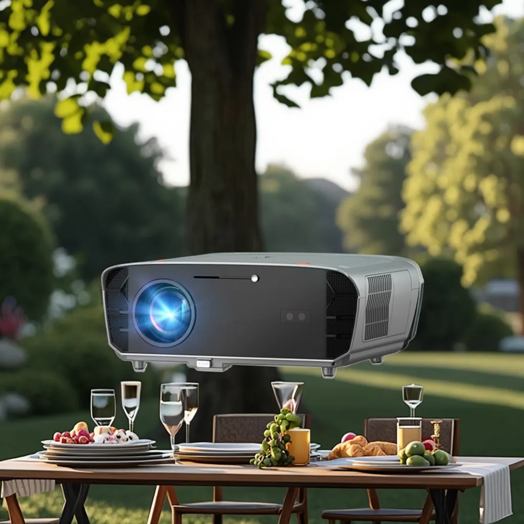 Smart Garden Video - Projetor 4K para Google Smart Wifi