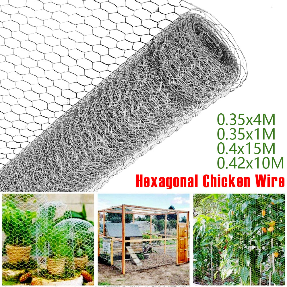 Smart Garden Fence - Rede de arame hexagonal para frango,