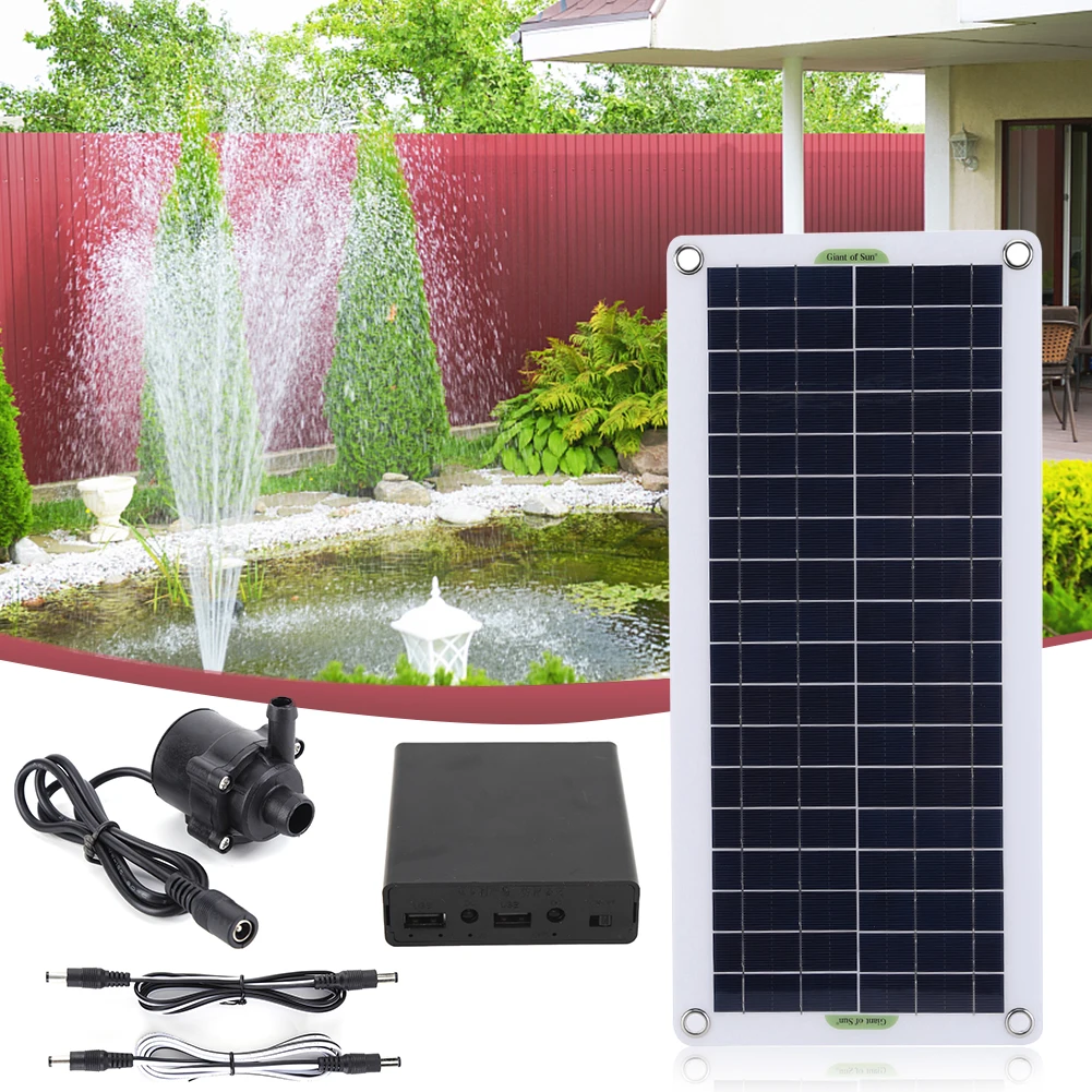 Smart Garden Ornaments - Bomba de Água Solar Sem Escovas