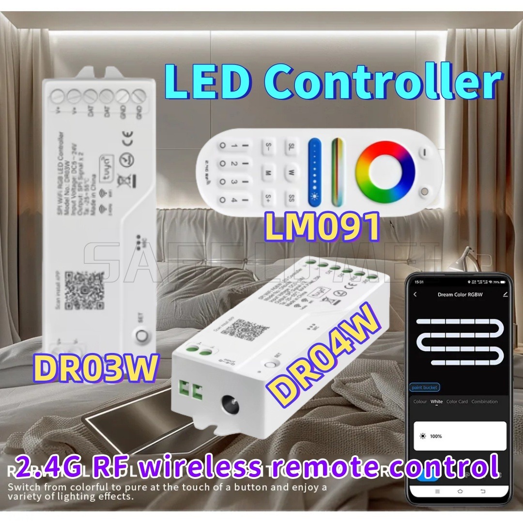 Smart Garden Light Controller - Controlador de led lm091/dr03w/dr04w modulador de
