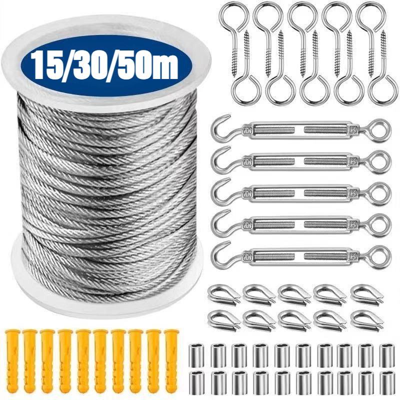 Smart Garden Fence - 15/30/50m kits de corda de cabo