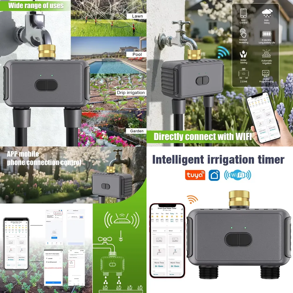 Smart Garden Irrigation - WAP01 Temporizador de Água Inteligente com