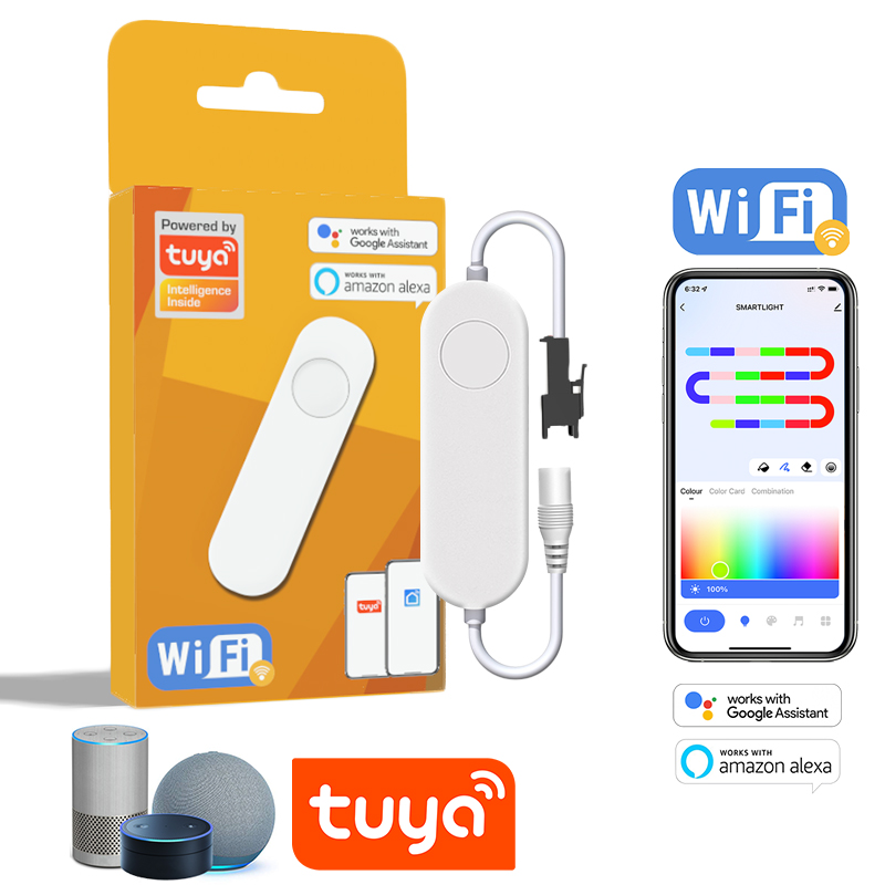 Smart Garden Light Controller - Controlador endereçável tuya wifi rgbic dimmer