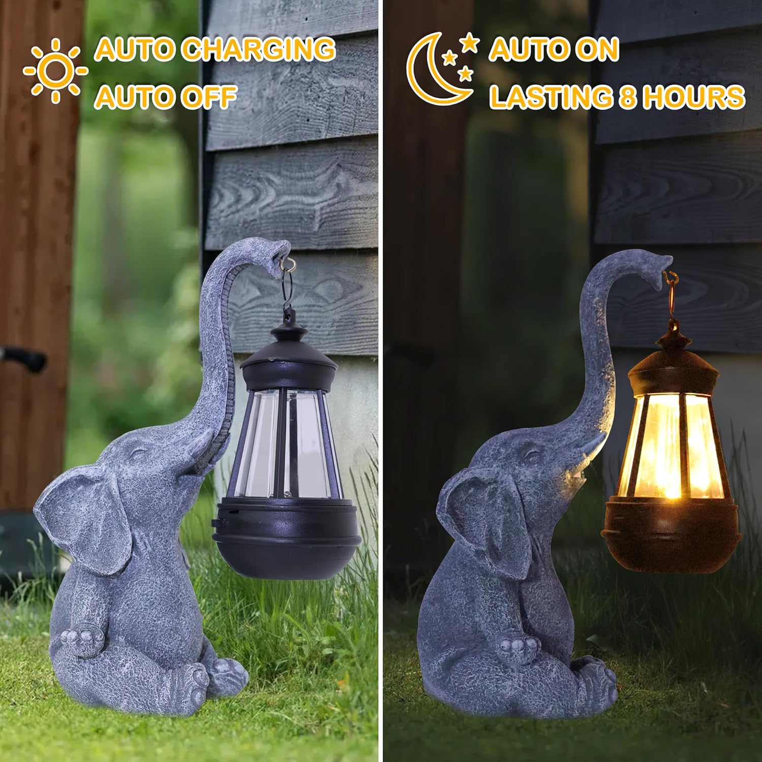 Estátua de Elefante de Resina  - Smart Garden Ornaments avaliação e preço