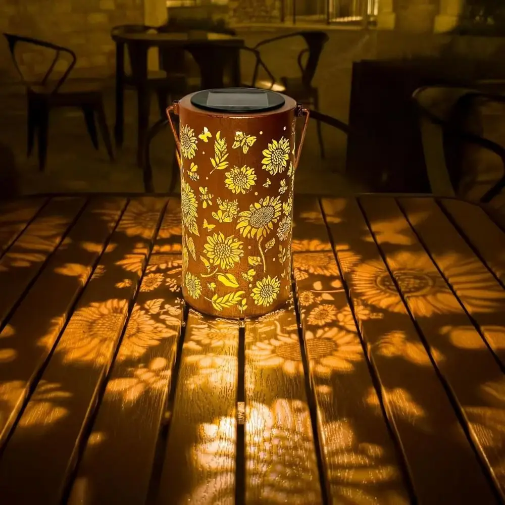 Luz de girassol e sombra, luz  - Smart Garden Ornaments avaliação e preço
