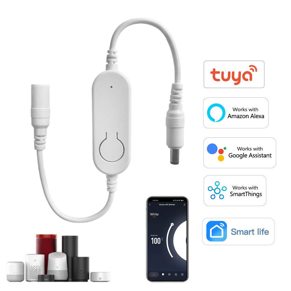 DC12V-24V tuya wifi led contro - Smart Garden Light Controller avaliação e preço