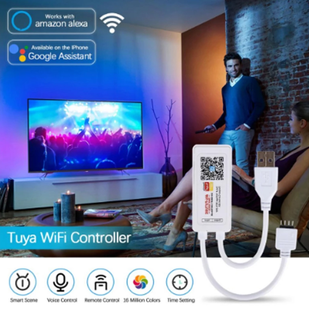 1-10tuya vida inteligente app  - Smart Garden Light Controller avaliação e preço