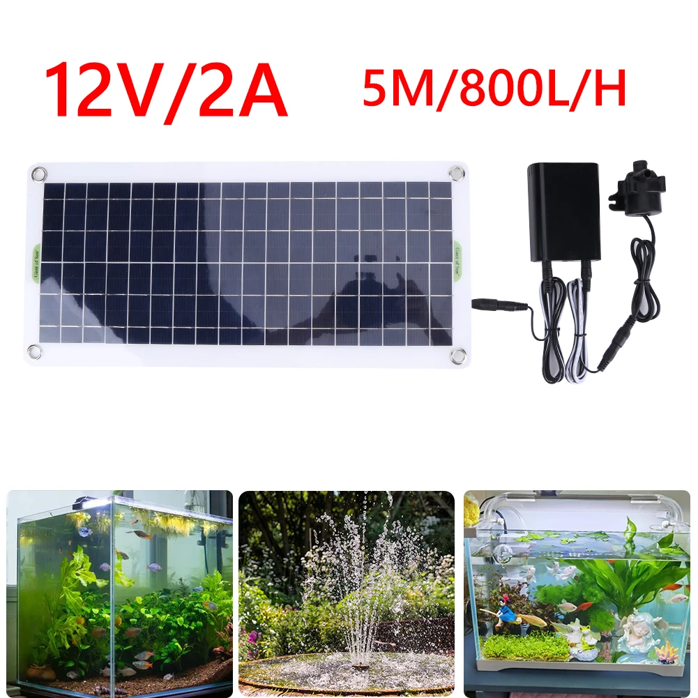 Bomba de Água Solar Sem Escova - Smart Garden Ornaments avaliação e preço