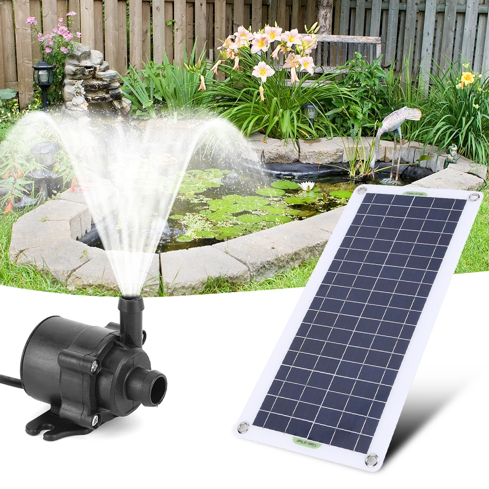 Bomba de Água Solar Sem Escova - Smart Garden Ornaments avaliação e preço