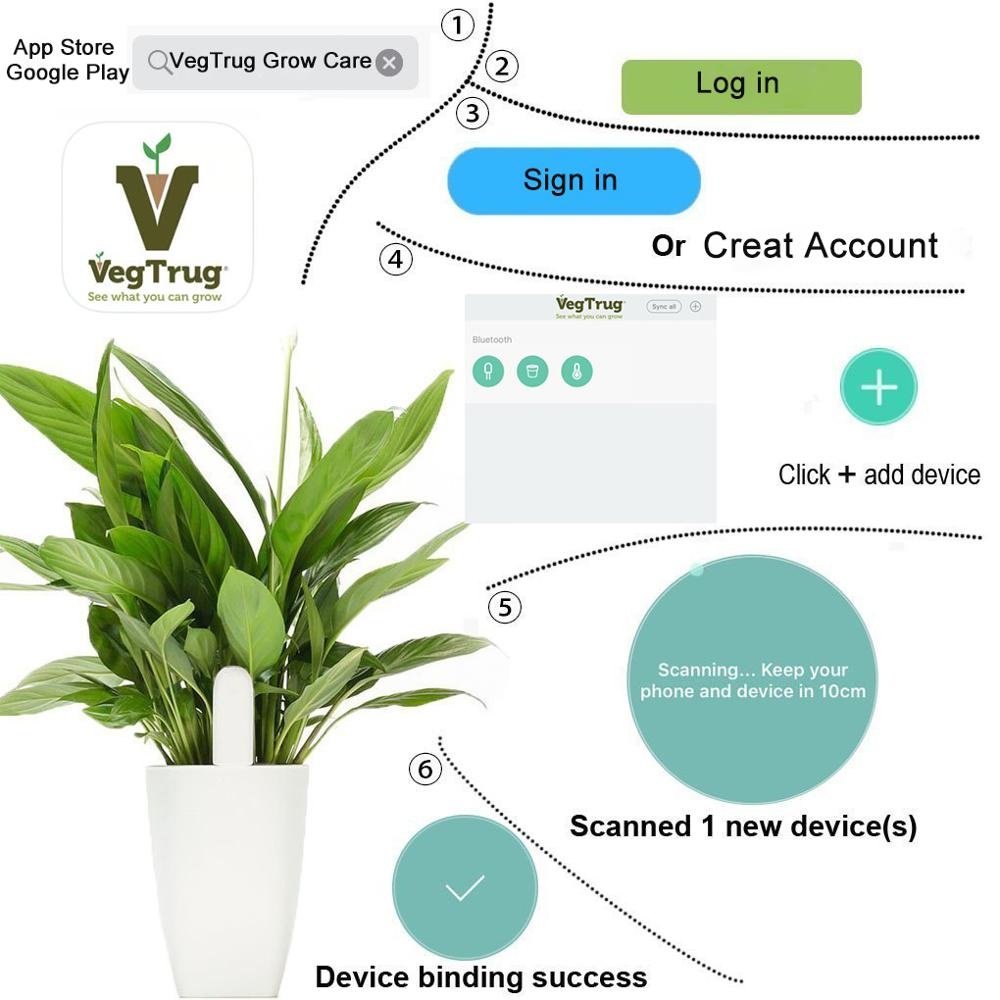 Hhcc flor monitor flora jardim - Smart Garden Xiaomi avaliação e preço