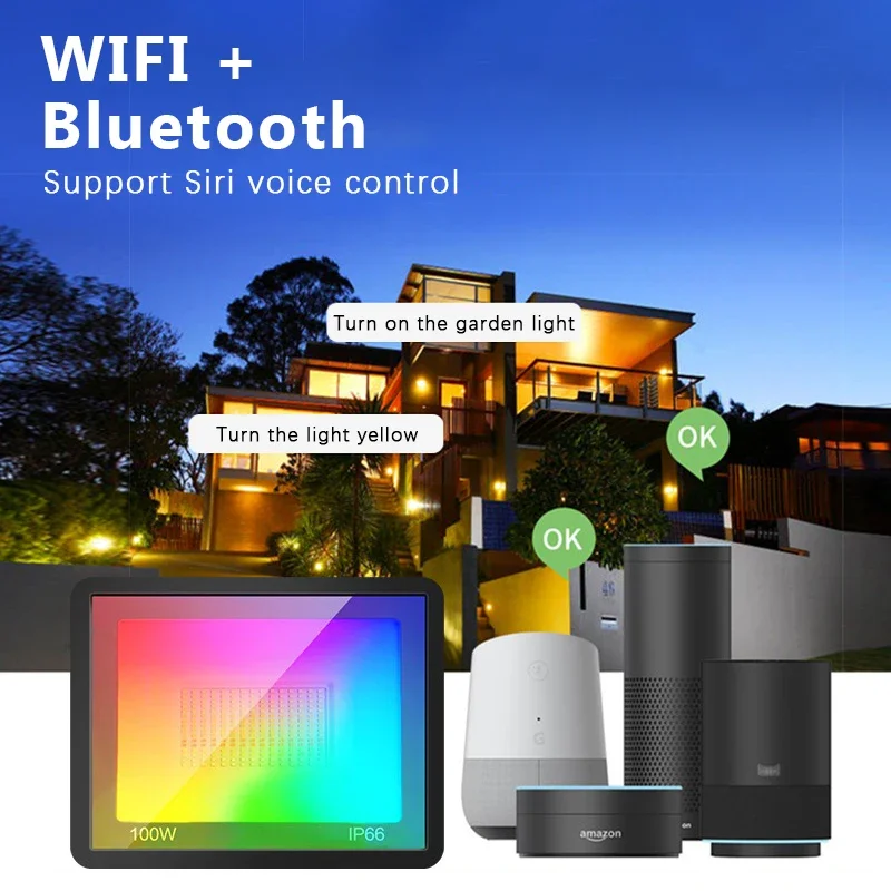 Refletor RGB TUYA com Controle - Smart Garden Drawing avaliação e preço