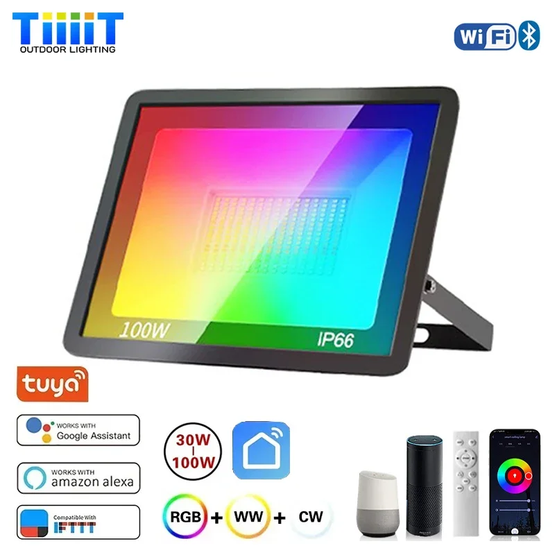 Refletor RGB TUYA com Controle - Smart Garden Drawing avaliação e preço
