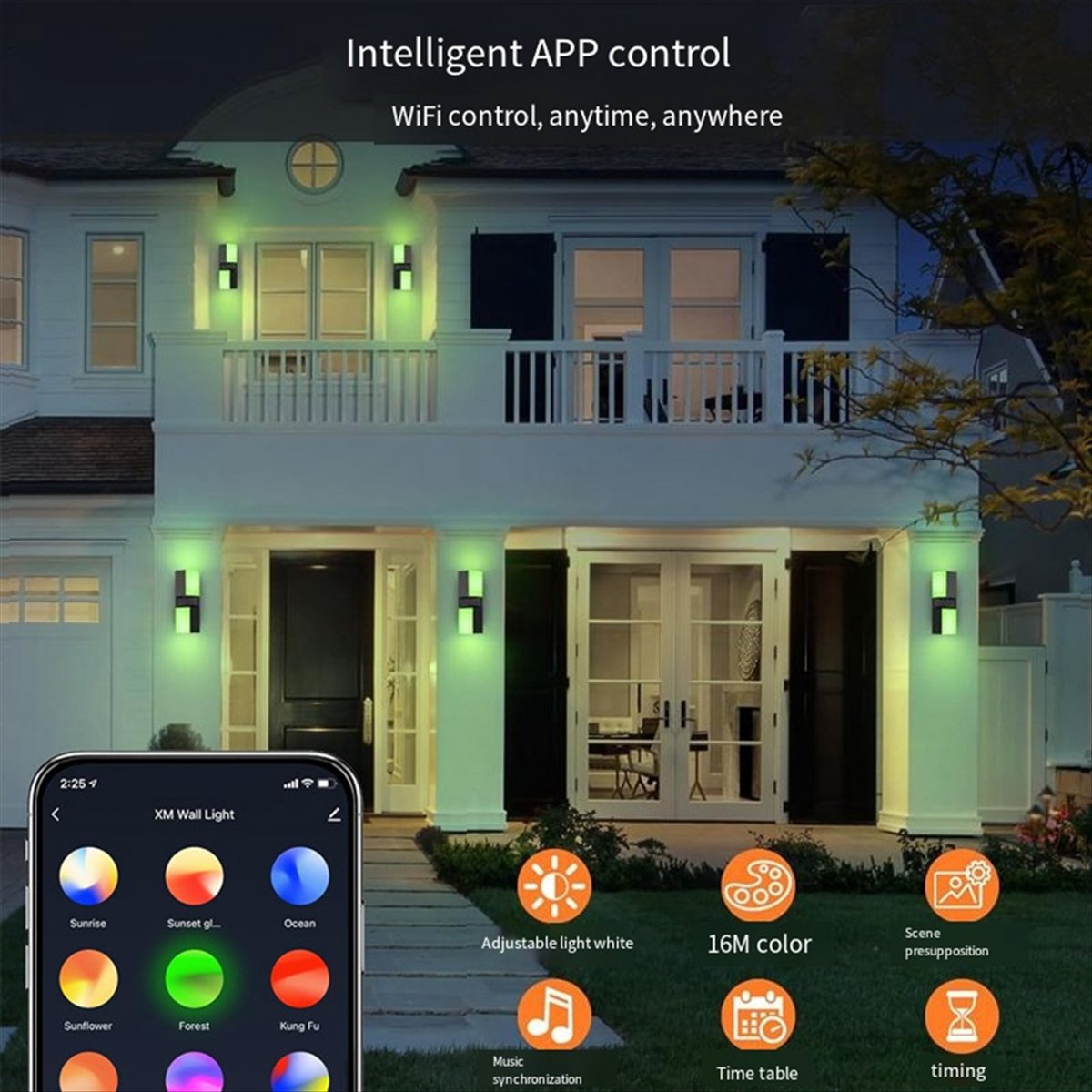 Luminária de Parede LED AA19 c - Smart Garden Fence avaliação e preço