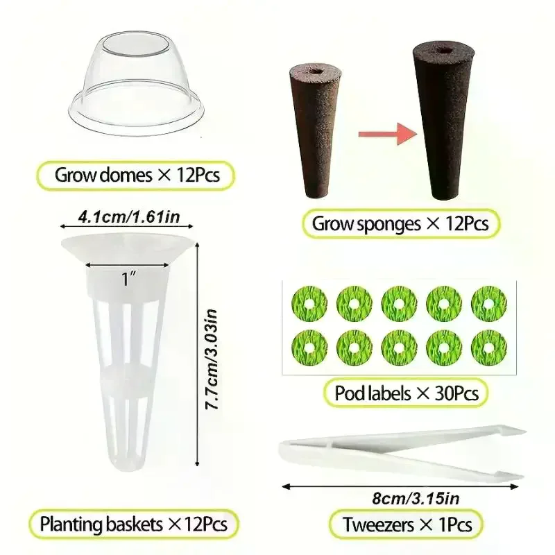 Suprimentos robustos para hidr - Aerogarden Seed Pod avaliação e preço