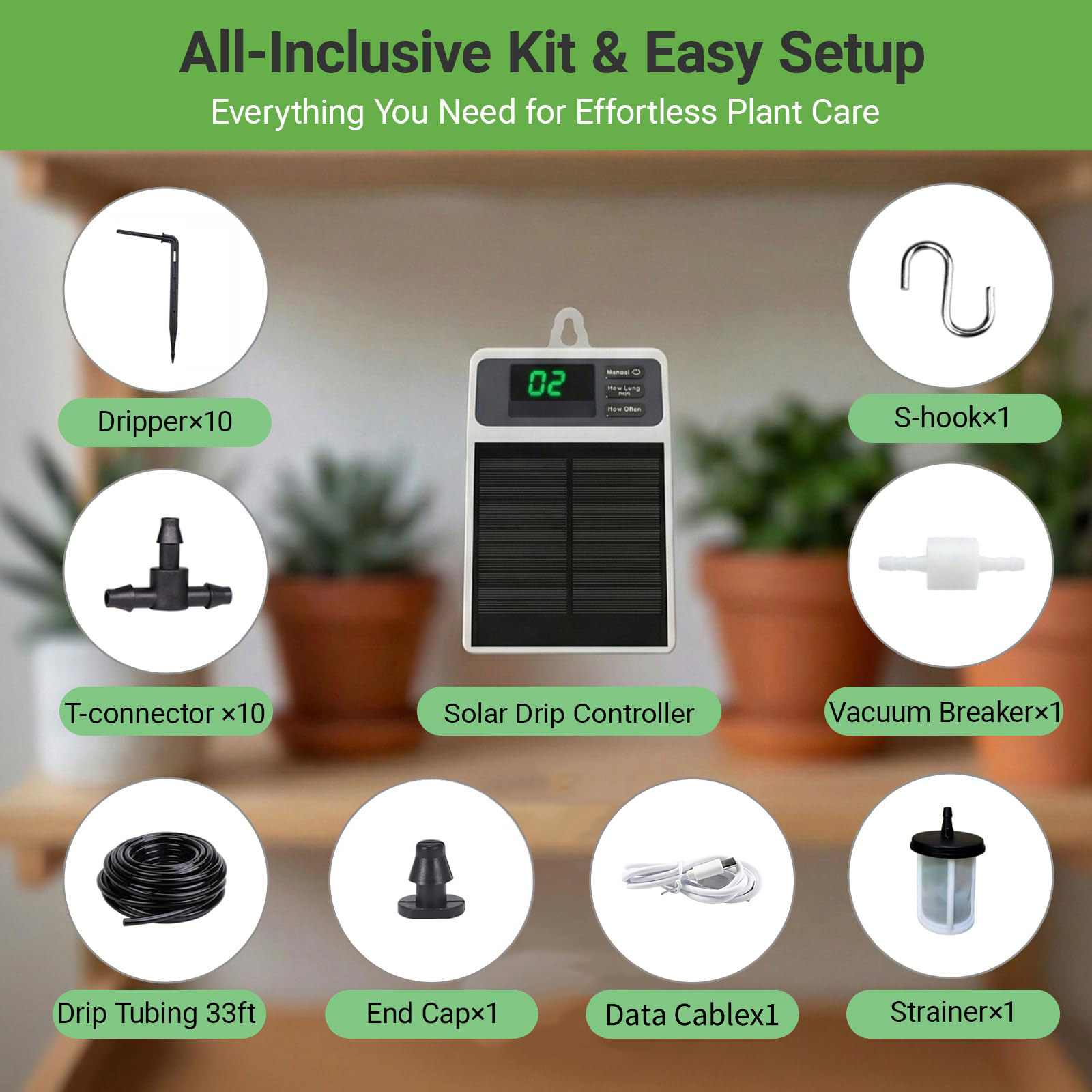 Sistema de Irrigação Solar Aut - Smart Garden Tower avaliação e preço