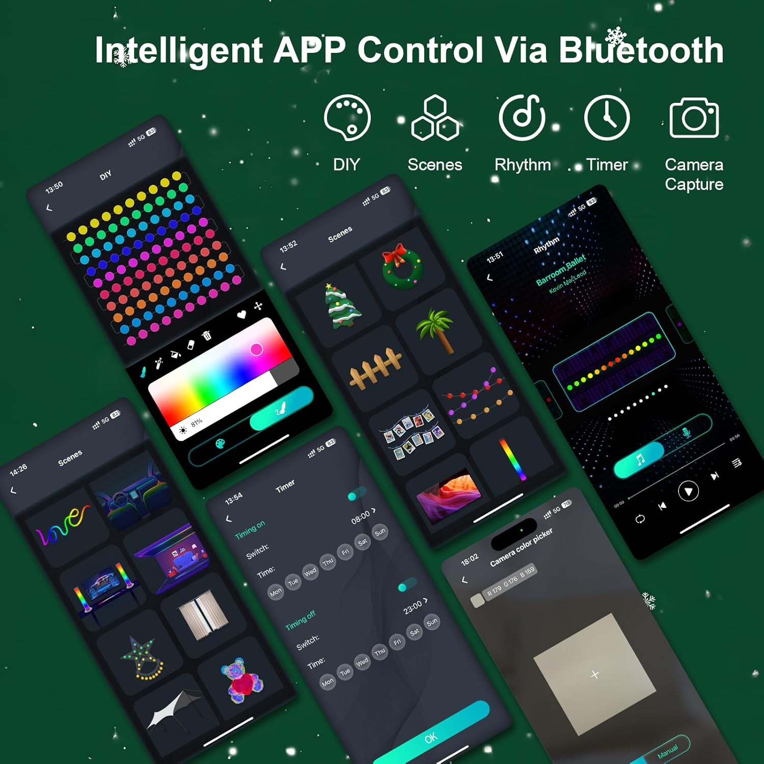 Luzes de corda globo inteligen - Smart Garden Light Controller avaliação e preço