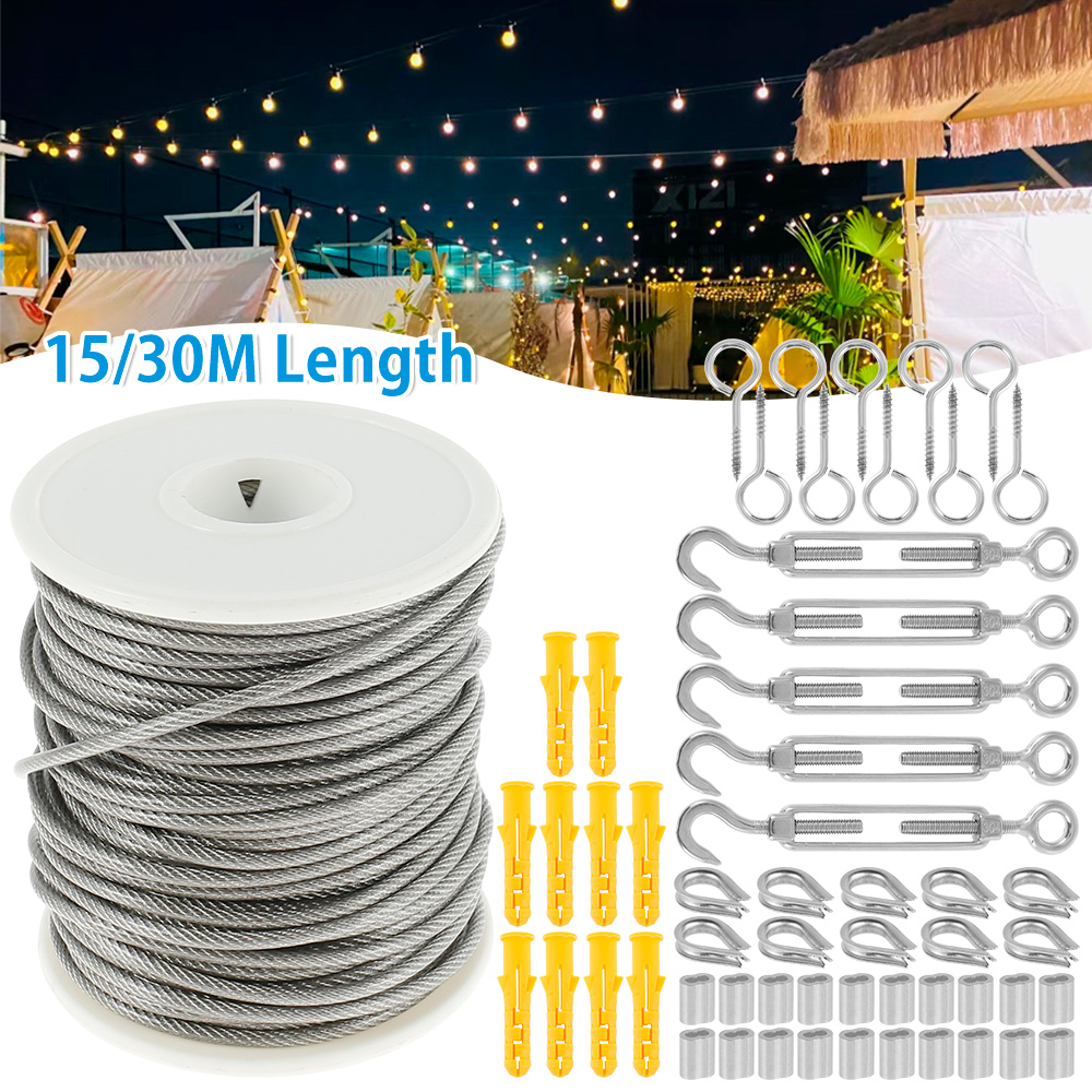 Corda de cabo de fio de 15m/30 - Smart Garden Fence avaliação e preço