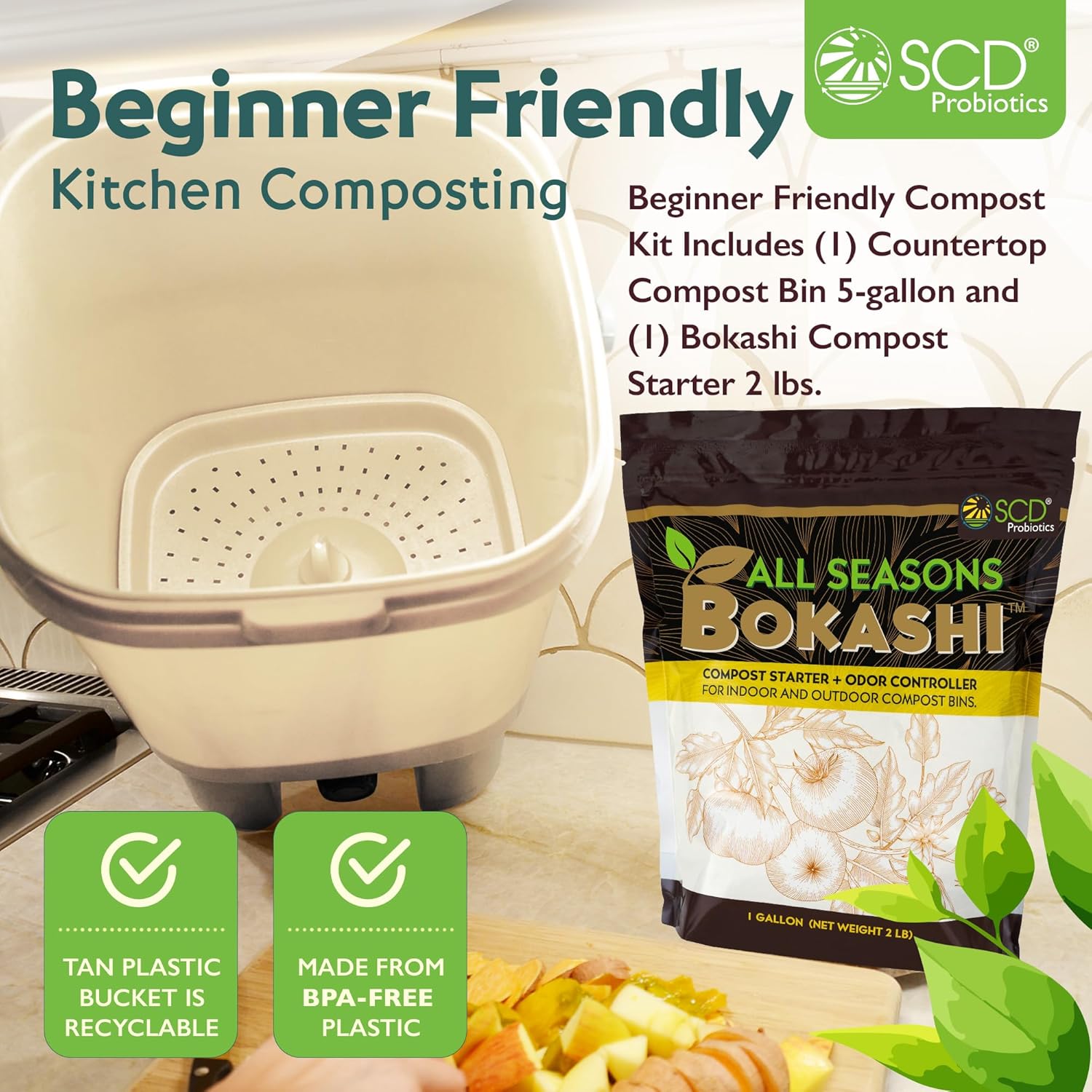 Composteira Interna para Banca - Composting Kit Indoor avaliação e preço