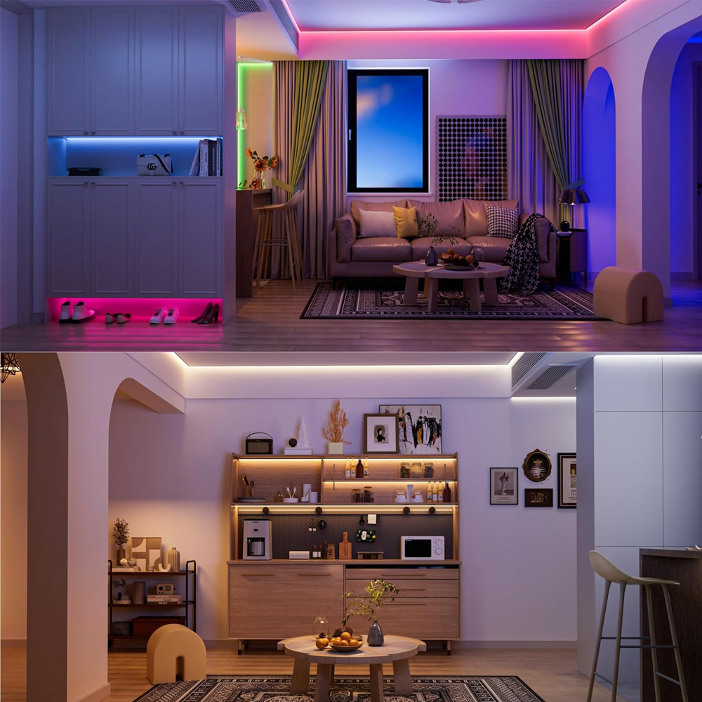 Fita LED Tuya WiFi COB RGBW RG - Smart Garden Light Controller avaliação e preço