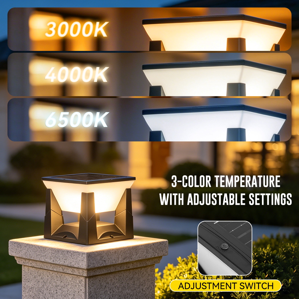 Luz Solar LED IP65 para Poste  - Smart Garden Fence avaliação e preço
