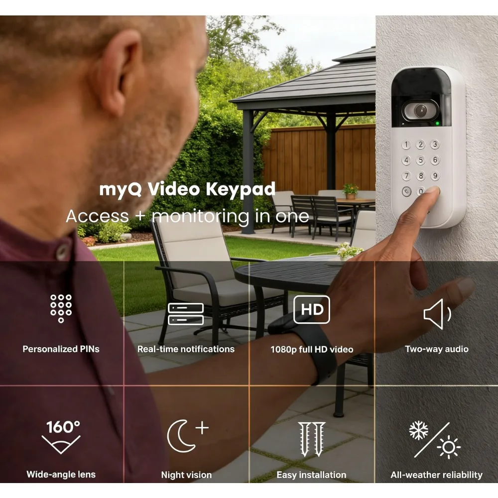 Teclado de Vídeo Inteligente M - Smart Garden Video avaliação e preço