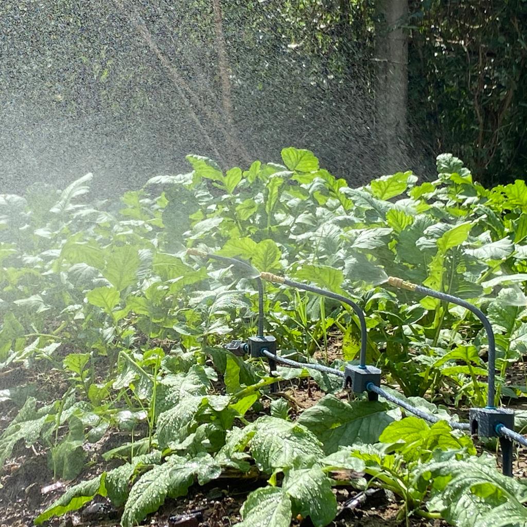 Bendable Brass Cooling Sprinkl - Smart Garden Tower avaliação e preço