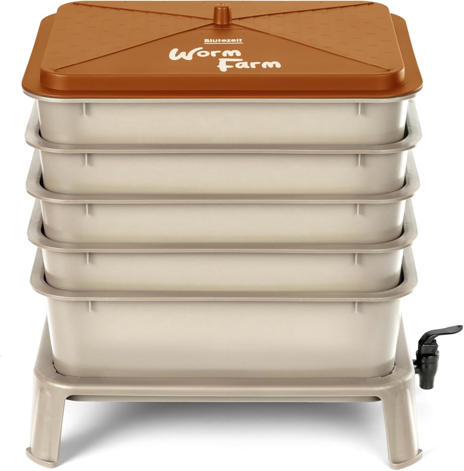 Composteira de minhocas para a - Composting Kit Indoor avaliação e preço