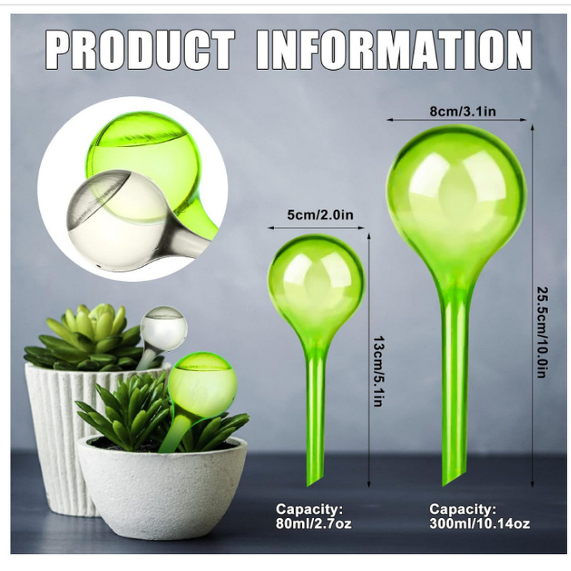 4 Globos Automáticos para Rega - Plant Watering Globe avaliação e preço