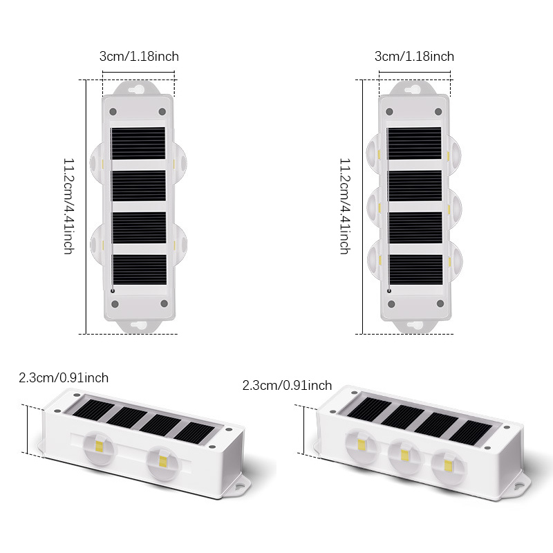 Luzes de parede solares pop 4  - Smart Garden Fence avaliação e preço