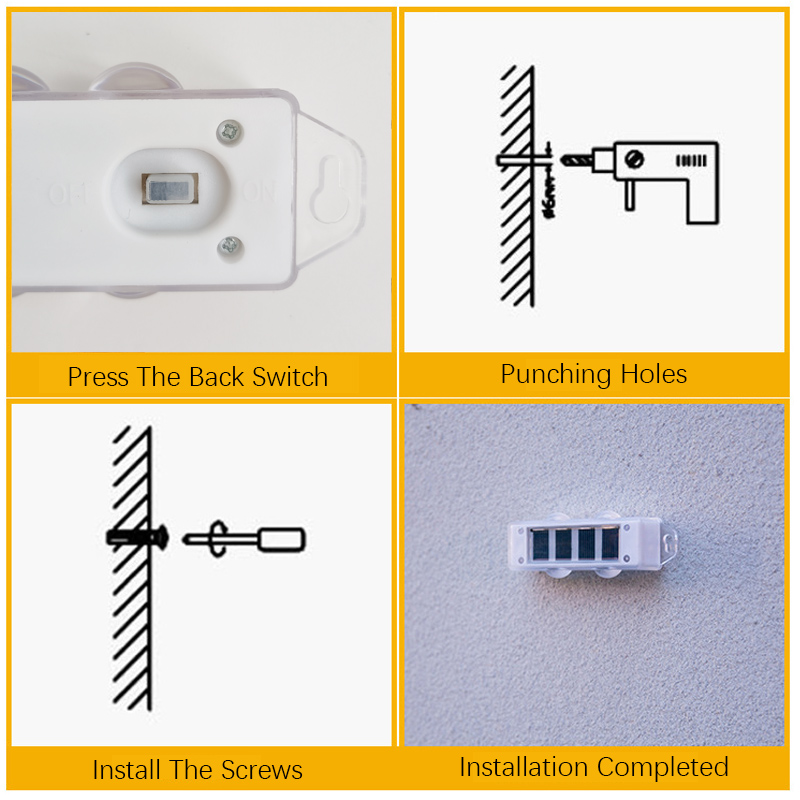 Luzes de parede solares pop 4  - Smart Garden Fence avaliação e preço